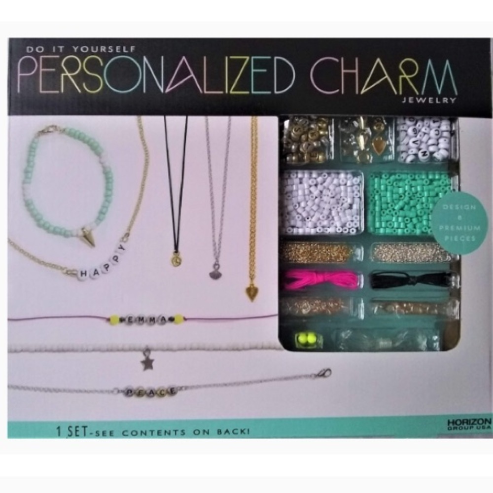 Do It Yourself Personalized Charm Jewelry